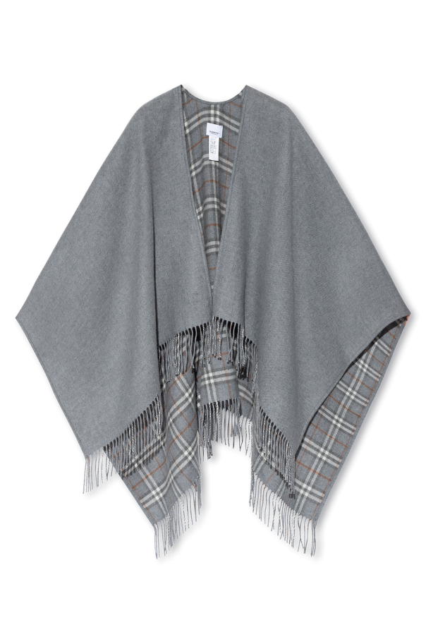 Grey Wool poncho Burberry Burberry White Romper For Babykids With Bear SchaferandweinerShops WF